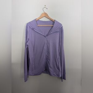 Warm-Up Jacket, Women's Large, Cool Tone Purple